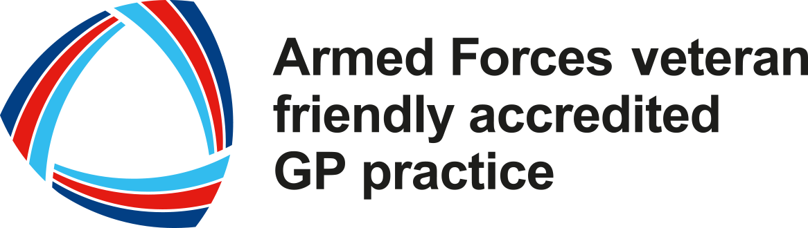 Armed forces veteran friendly GP practice certificate